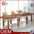 factory outlets high quality rectangular wooden long particle board conference table M693